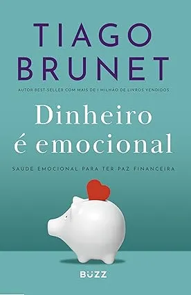 Capa do livro Dinheiro é Emocional — Tiago Brunet