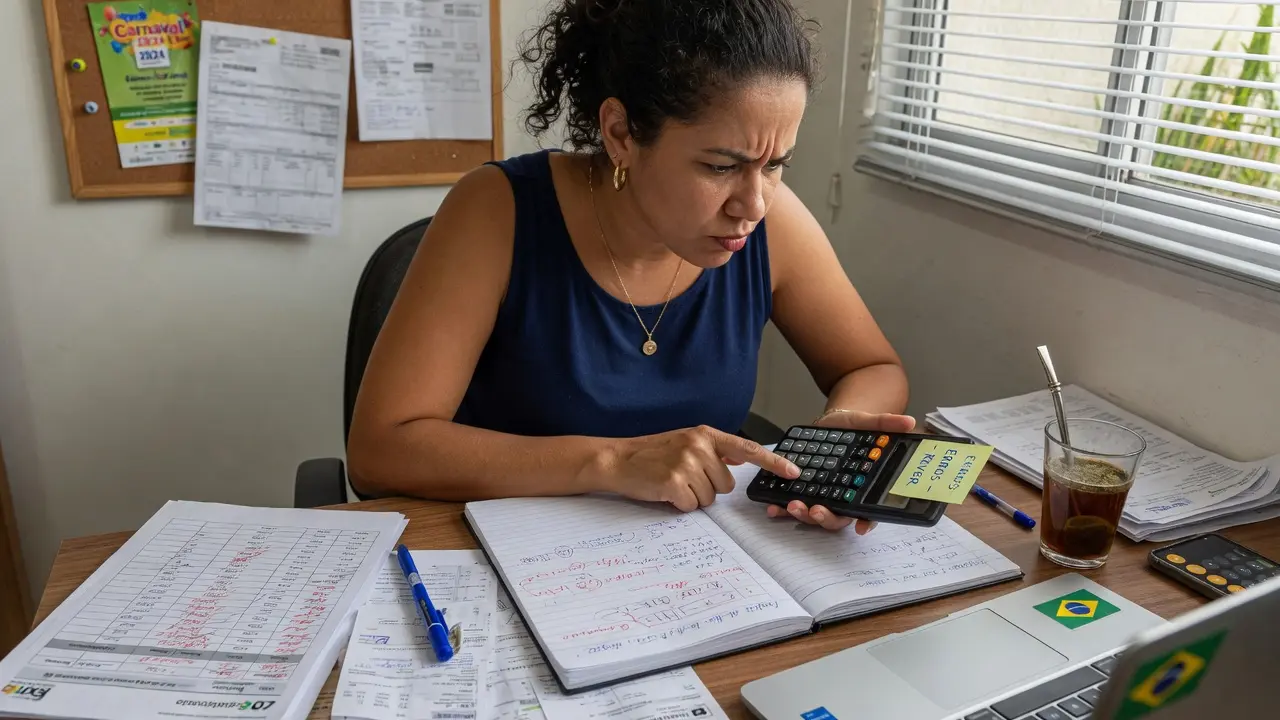 Representação visual de escolhas financeiras erradas e caminhos mais conscientes
