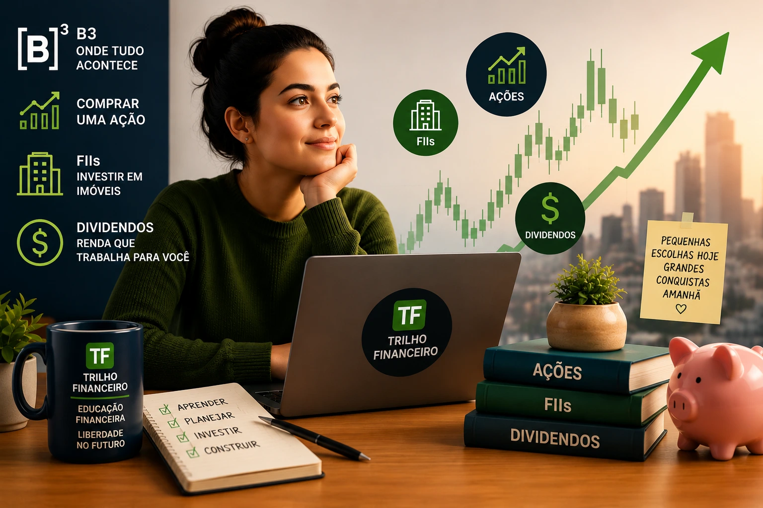 Renda variável para iniciantes: B3, bolsa de valores, FIIs e dividendos